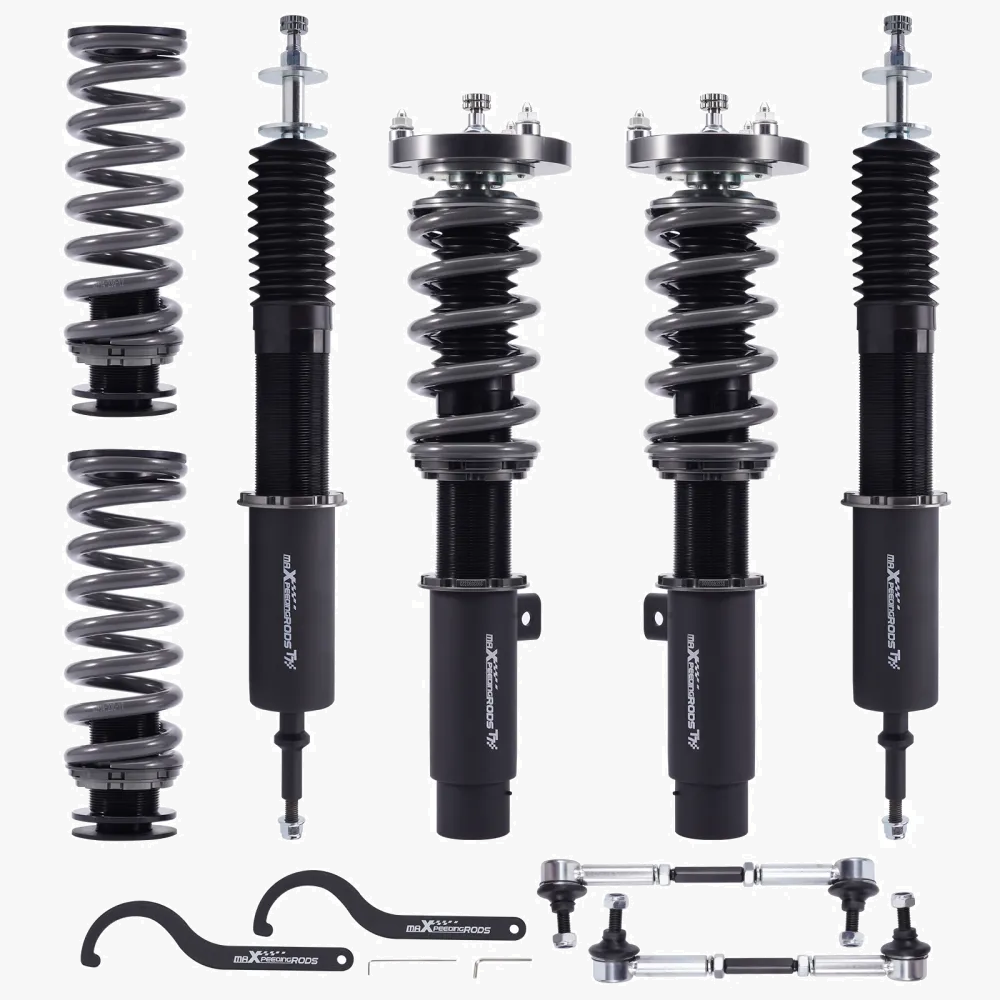 BMW E9X 3-Series Coilovers - Adjustable Camber & Suspension for Street & Track