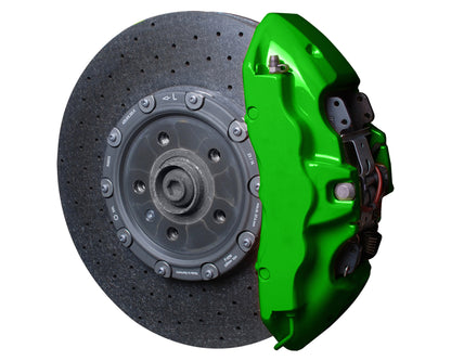 Brake Caliper Paint - Neon Green (Complete Kit)