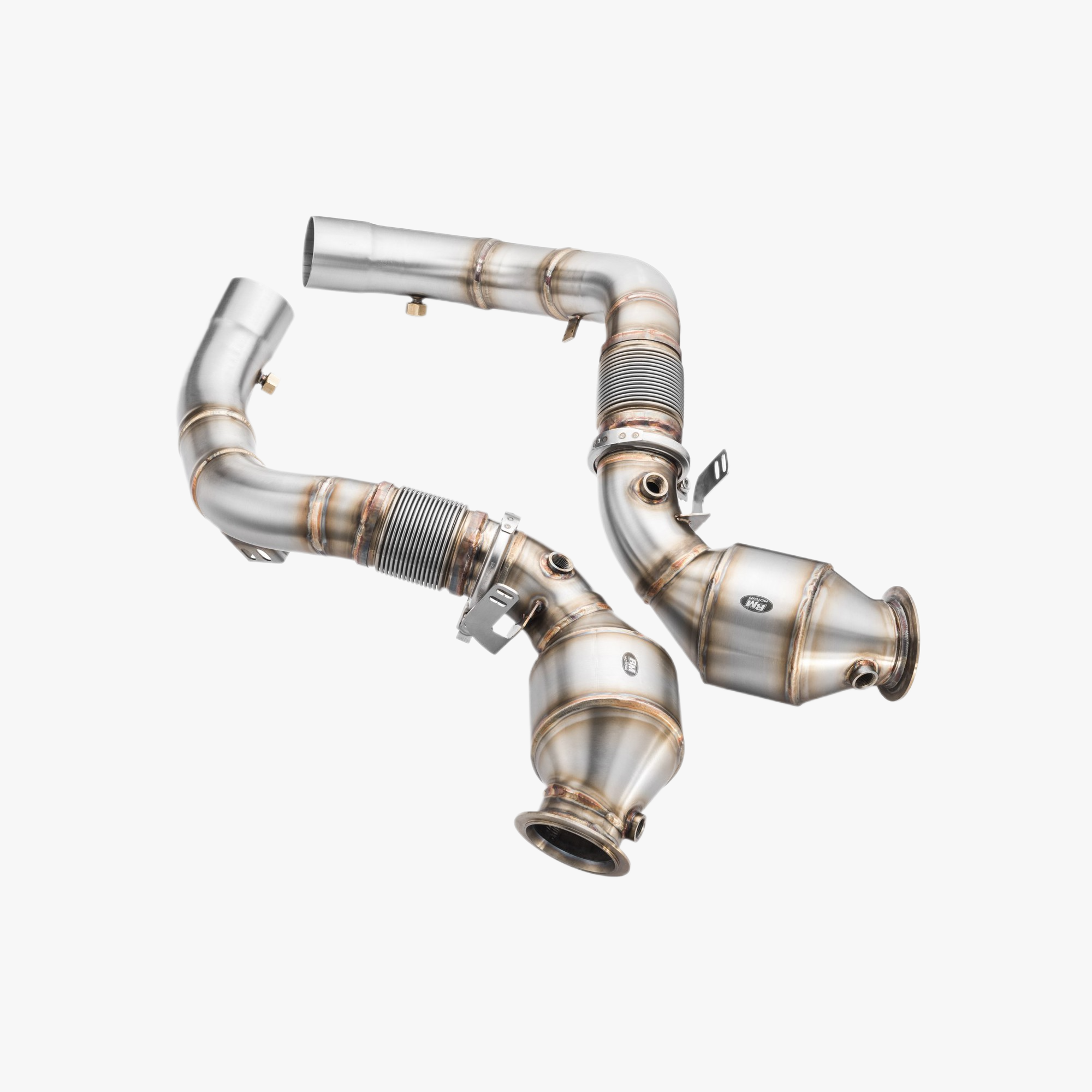 Downpipe BMW M5 F90 + CATALYST HJS 300 cpsi EURO 6