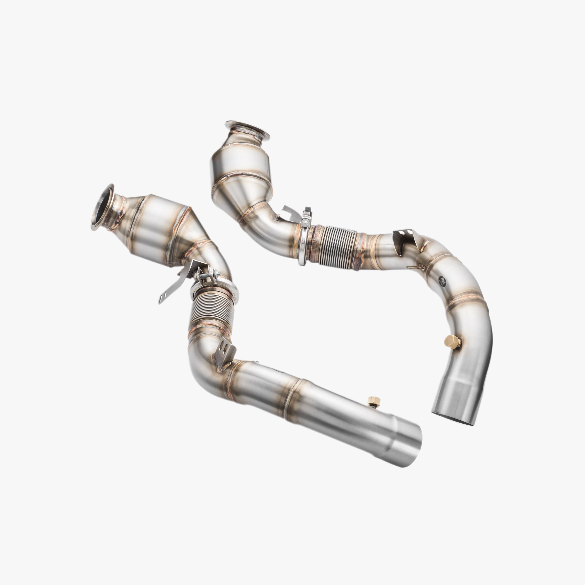 Downpipe BMW M5 F90 + CATALYST HJS 300 cpsi EURO 6