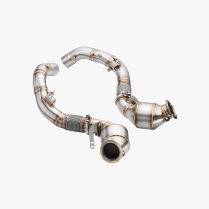 Downpipe BMW M5 F90 + CATALYST HJS 300 cpsi EURO 6