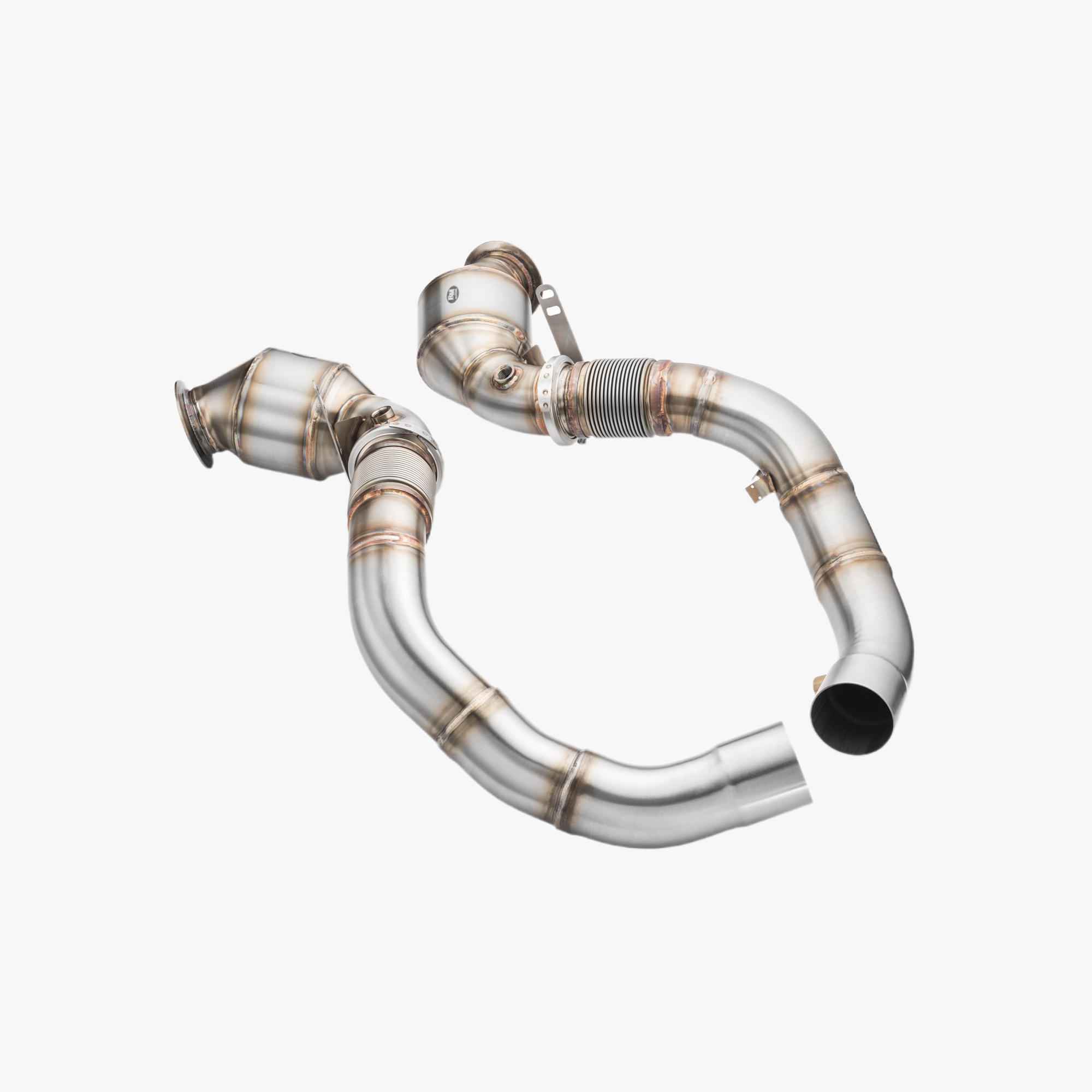 Downpipe BMW M5 F90 + CATALYST HJS 300 cpsi EURO 6