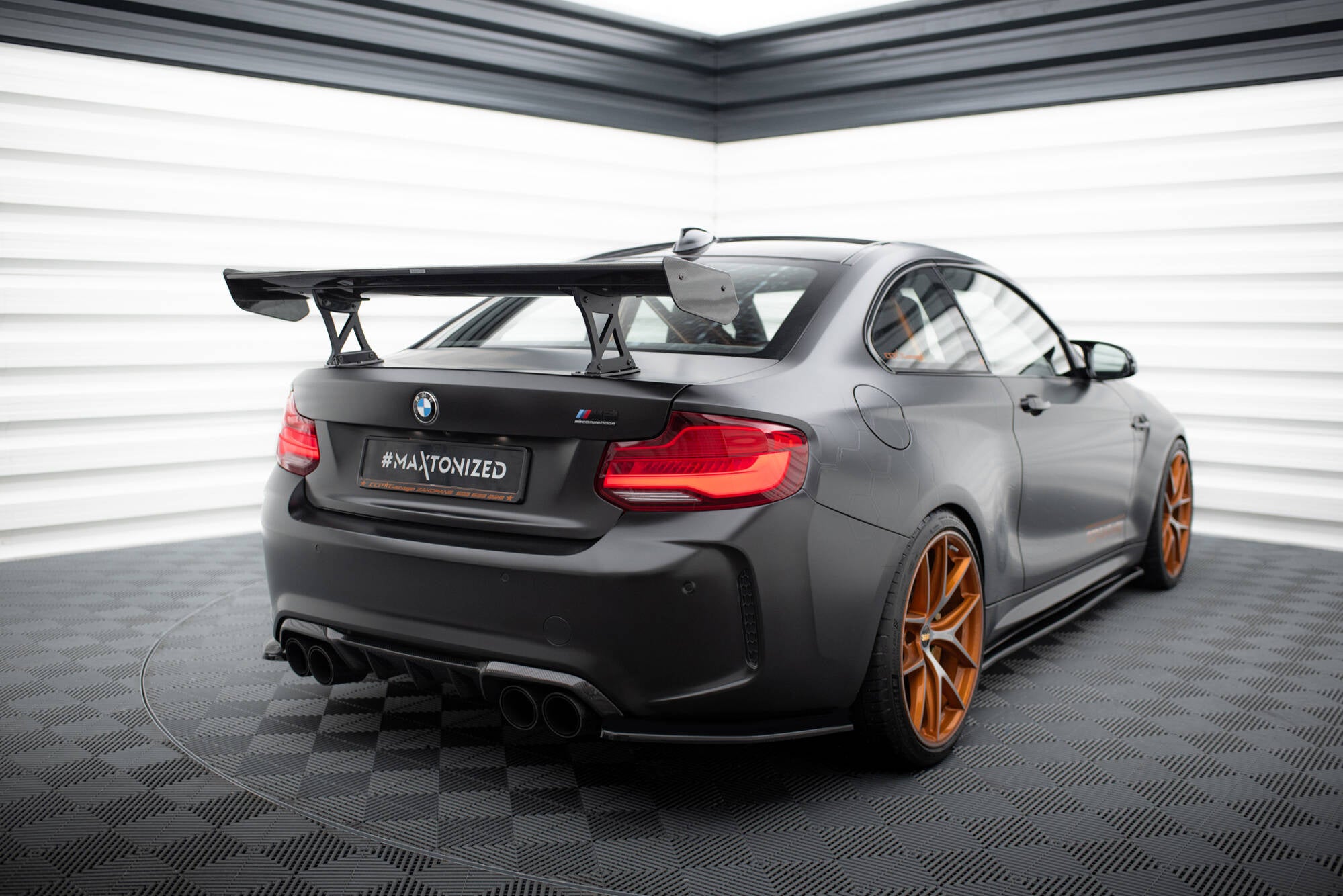 Carbon Fiber Wing BMW M2 F87 / F22 2-Series (2013-2020)