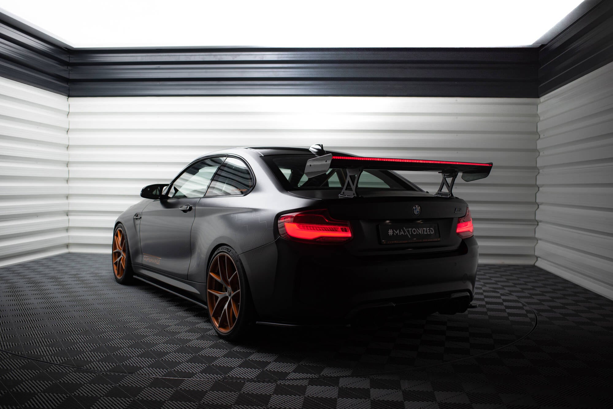 Carbon Fiber Wing LED - BMW F87 M2 / F22 2-Series