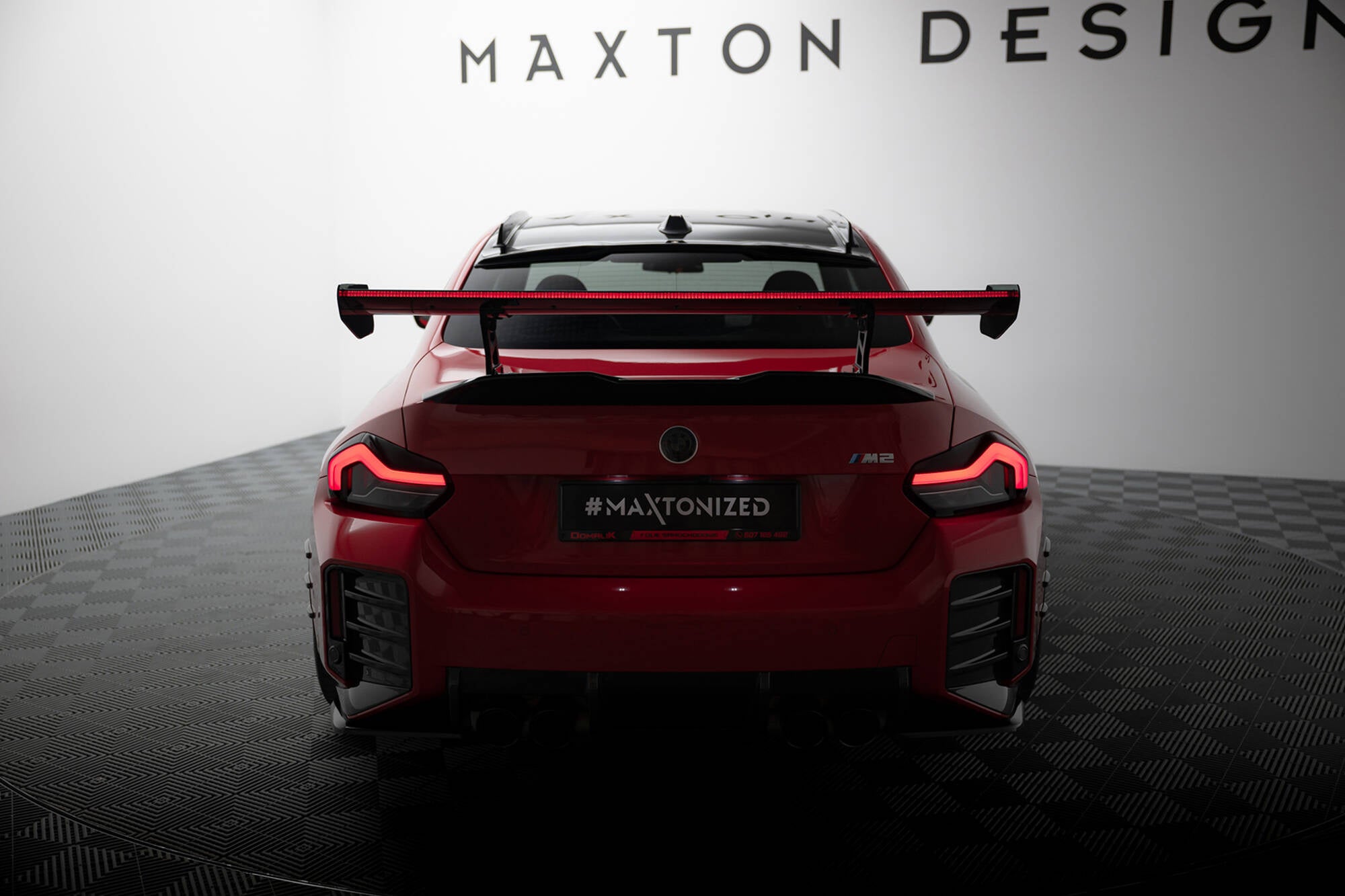 Carbon Fiber Wing (LED) BMW M2 G87 (2023-)