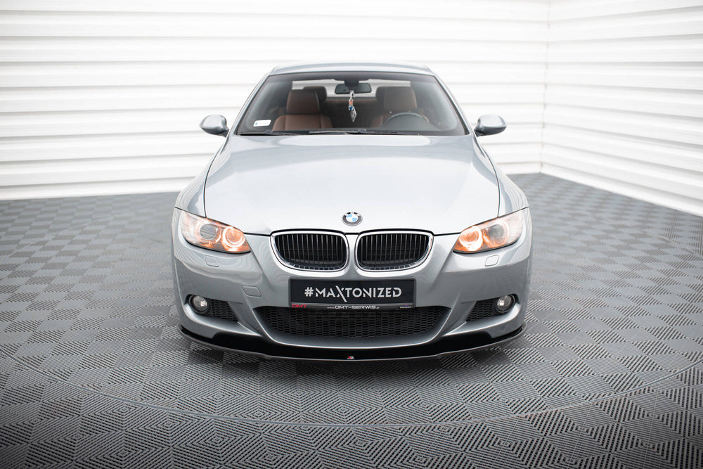 Front Splitter / Lip BMW E92 3-Series (Gloss Black) V.2