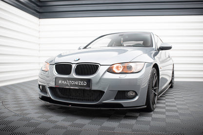 Front Splitter / Lip BMW E92 3-Series (Gloss Black) V.2