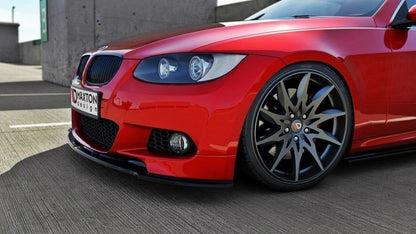 Front Splitter / Lip BMW E92 3-Series (Gloss Black)