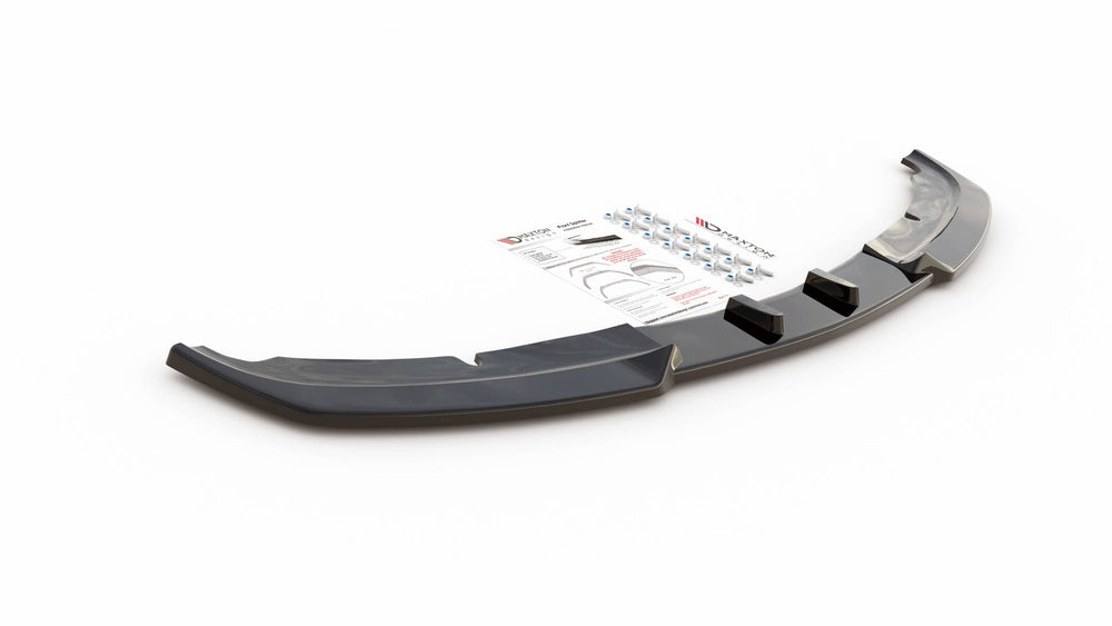 Front Splitter / Lip V.1 BMW E90 / E91  3-Series (Gloss Black)