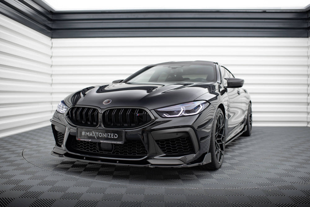Front Lip / Splitter V.1 + Flaps BMW M8 F91 / F92 / F93