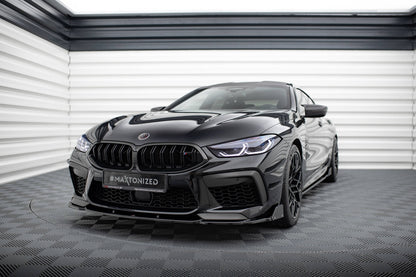 Front Lip / Splitter V.1 + Flaps BMW M8 F91 / F92 / F93