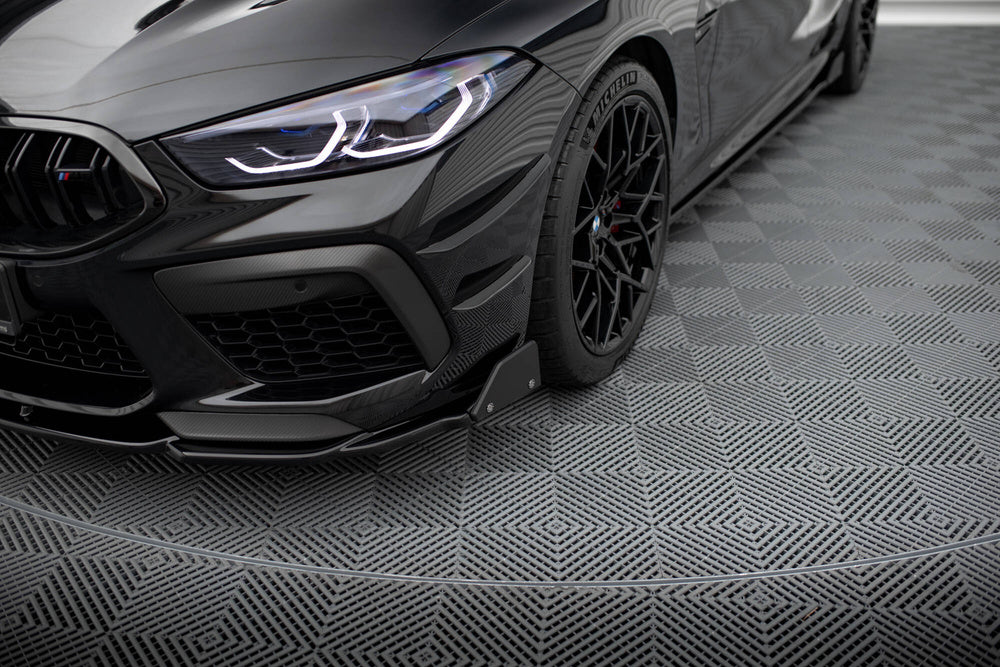 Front Lip / Splitter V.1 + Flaps BMW M8 F91 / F92 / F93