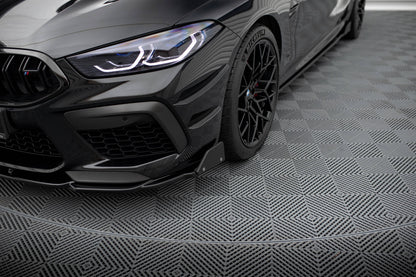 Front Lip / Splitter V.1 + Flaps BMW M8 F91 / F92 / F93