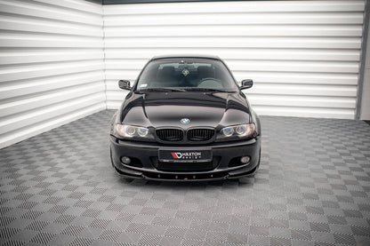 Front Splitter / Lip V.2 BMW E46 3-Series M-Sport (Gloss Black)