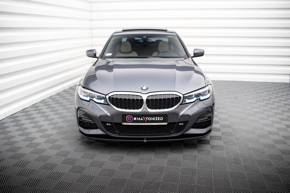 Front Lip / Splitter V.2 BMW G20/G21 3-Series M-Sport (Gloss Black)