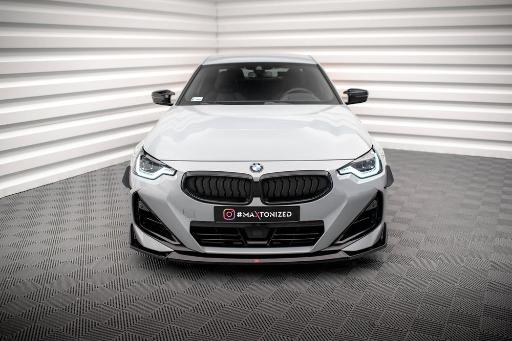 BMW G42 2-Series Front Splitter / Lip - (Gloss Black)