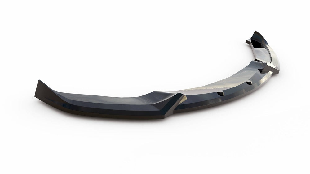 Front Splitter / Lip V.5 BMW F32/F33/F36 4-Series (Gloss Black)
