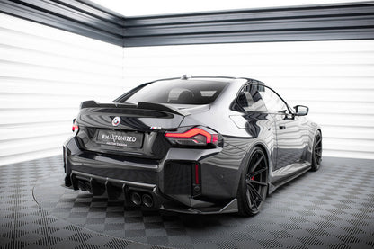 Carbon Fiber Rear Side Splitters BMW M2 G87