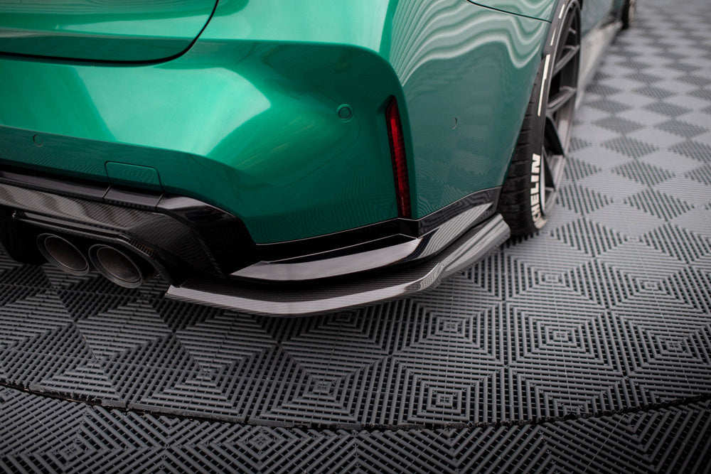 Rear Side Carbon Fiber Splitters BMW M3 G80 / G81