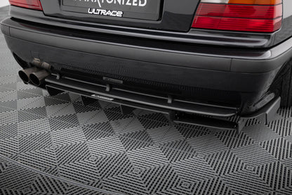 Rear Diffuser BMW M3 / 3-Series M-Sport E36 (Gloss Black)