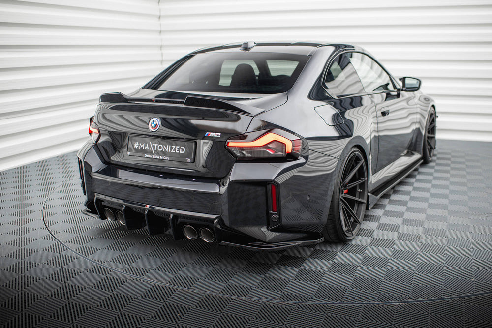 Rear Side Splitters V.3 BMW M2 G87 (For Valence V.1)