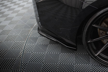 Rear Side Splitters V.3 BMW M2 G87 (For Valence V.1)