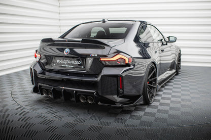Rear Side Splitters V.4 BMW M2 G87 (For Valence V.1)