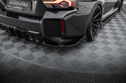 Rear Side Splitters V.6 BMW M2 G87 (For Valence V.2)