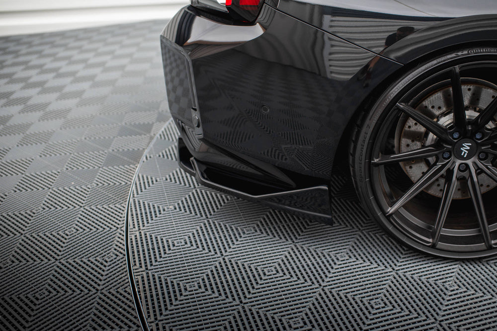Rear Side Splitters V.6 BMW M2 G87 (For Valence V.2)