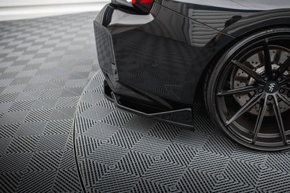 Rear Side Splitters V.6 BMW M2 G87 (For Valence V.2)
