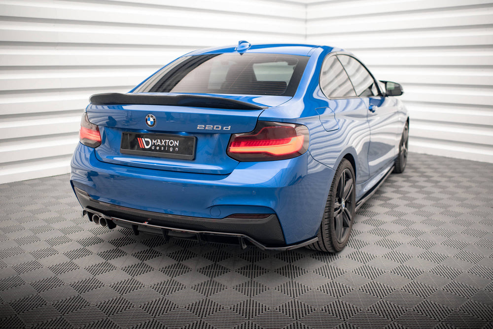 Rear Splitter BMW F22 / F23 2-Series (With Vertical Bars)