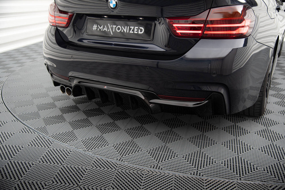 Rear Diffuser BMW F32/F33/F36 4-Series - (Dual Exhaust One Side)