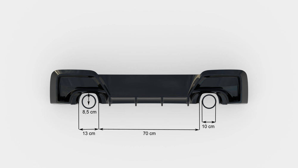 Rear Valance Diffuser V.1 – BMW F20 / F21  (2011–2015)