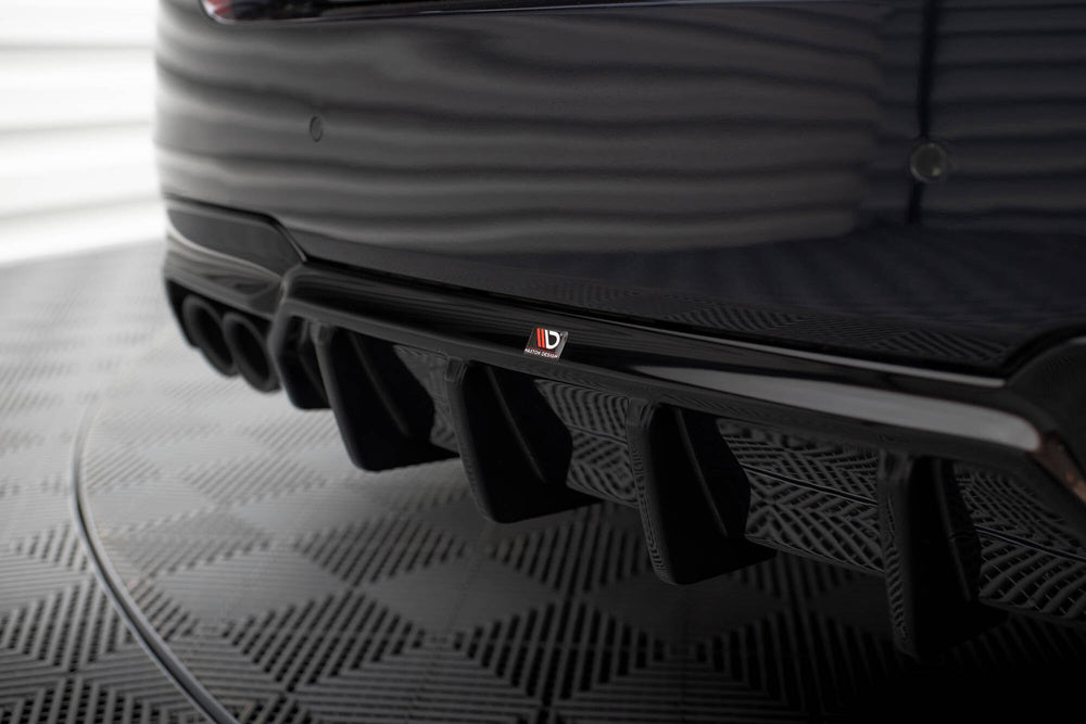Rear Diffuser BMW 5-Series F10/F11 (Version with double exhaust on one side)