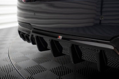 Rear Diffuser BMW 5-Series F10/F11 (Version with double exhaust on one side)