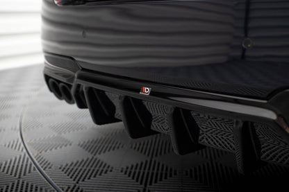 Rear Diffuser BMW 5-Series F10/F11 (Version with double exhaust on both sides)