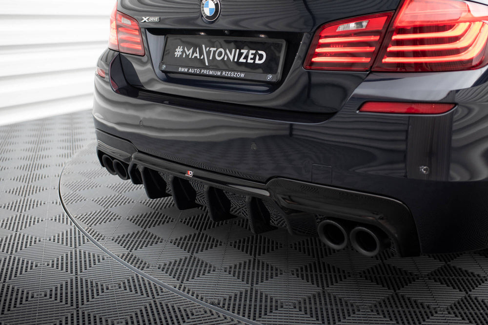 Rear Diffuser BMW 5-Series F10/F11 (Version with double exhaust on both sides)