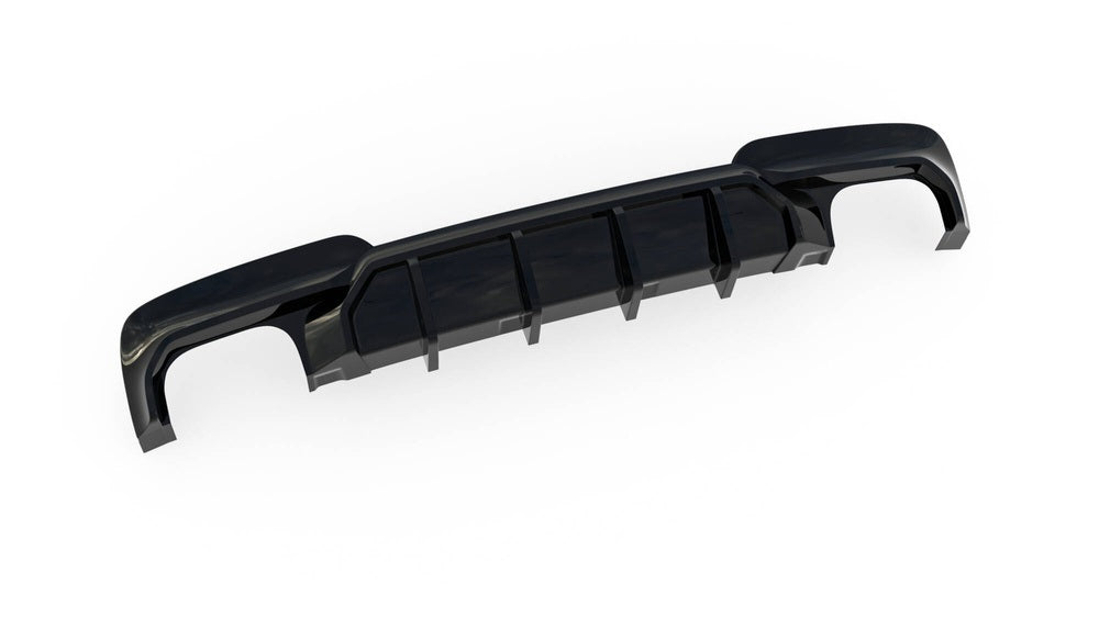 Rear Diffuser BMW 5-Series F10/F11 (Version with double exhaust on both sides)