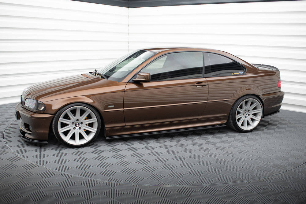 Side Skirts BMW E46 3-Series (Gloss Black)