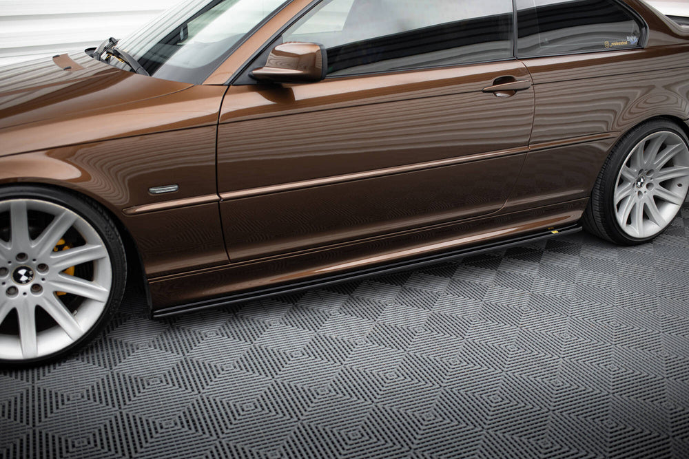Side Skirts BMW E46 3-Series (Gloss Black)