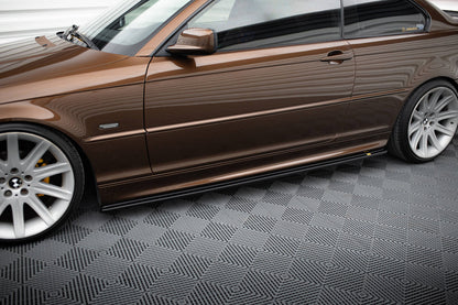 Side Skirts BMW E46 3-Series (Gloss Black)