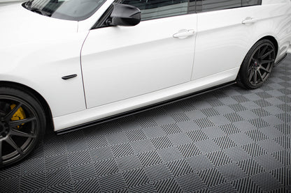 Side Skirts BMW E90/E91 - (Gloss Black)
