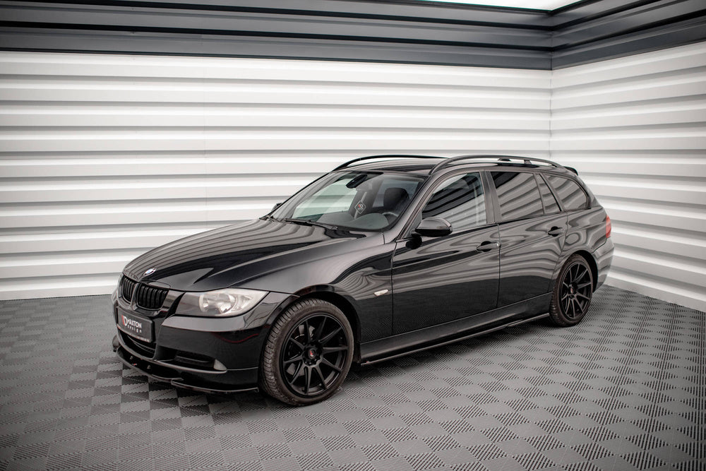 Side Skirts BMW E90 / E91 3-Series (Gloss Black)