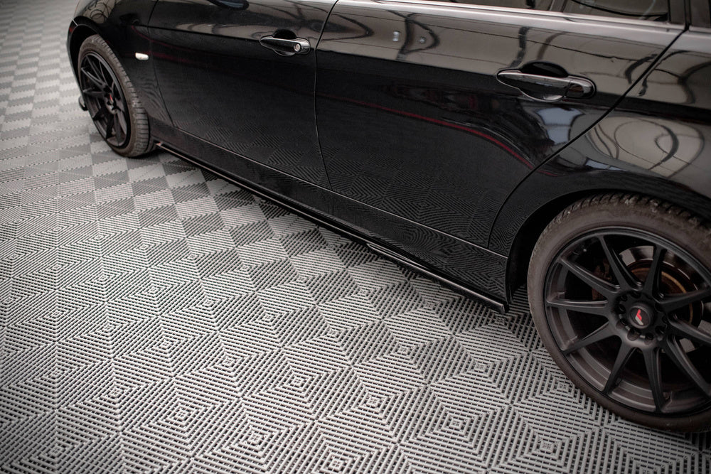 Side Skirts BMW E90 / E91 3-Series (Gloss Black)