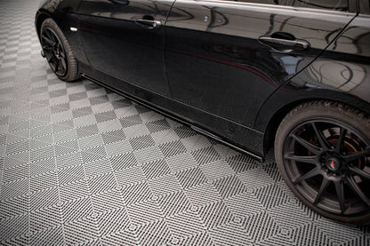 Side Skirts BMW E90 / E91 3-Series (Gloss Black)