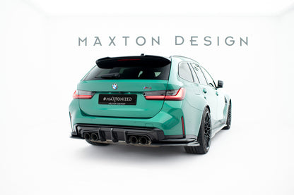 Spoiler / Wing V.2 BMW M3 G81 / 3-Series G21 (Gloss Black) - Touring