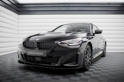 Street Pro Front Lip / Splitter BMW 2-Series G42 - (Gloss Black)