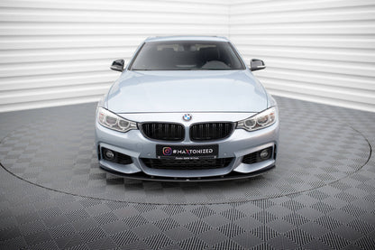 Street Pro Front Splitter / Lip BMW F32 / F36 / F33 4-Series (Gloss Black)