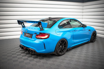 Bakre Sido Splitters / Sidoextensions + Flaps BMW M2 F87 - Kafi Racing