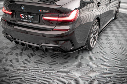 Street Pro Rear Side Splitters V.2 BMW G20/G21 (Gloss Black)